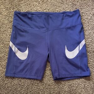 Nike Women's purple  Athletic Shorts